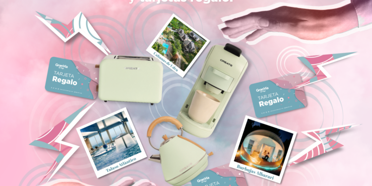 Aniversario en el Gran Vía de Vigo con sorteo de alojamientos en las Rías Baixas, electrodomésticos y tarjetas regalo