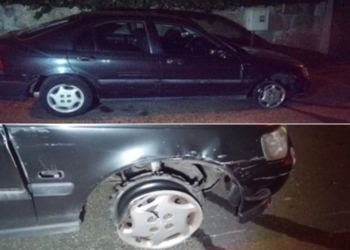 La Policía de Vigo localiza a un conductor que se dio a la fuga tras empotrarse contra una marquesina