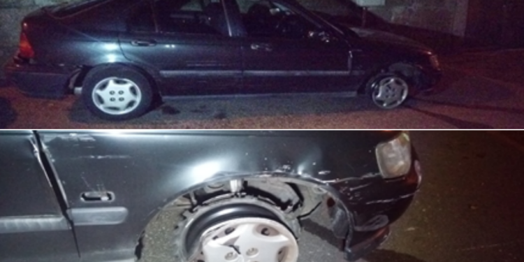 La Policía de Vigo localiza a un conductor que se dio a la fuga tras empotrarse contra una marquesina