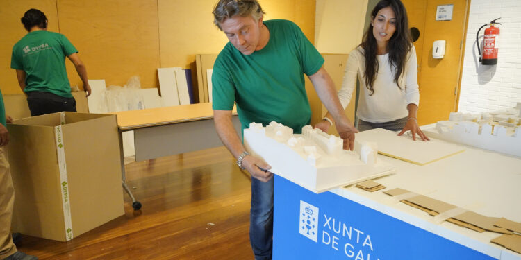 La réplica de la maqueta del Plan Palacios para Vigo se exhibirá en Madrid