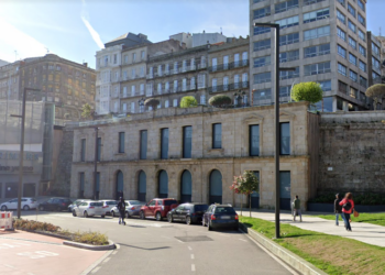 Patrimonio autoriza la iluminación de la fachada de la antigua estación de ferrocarril de Vigo