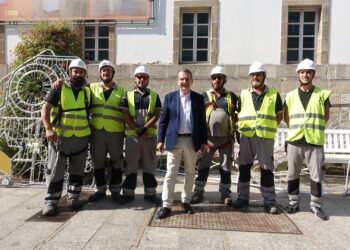 Vigo empezará a instalar el alumbrado de Navidad este martes, 12 de septiembre