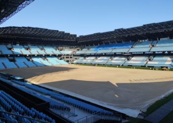 El Celta cambiará el césped de Balaídos tras el partido contra el Alavés