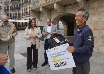 El albergue de peregrinos de Vigo recibe a su visitante 20.000
