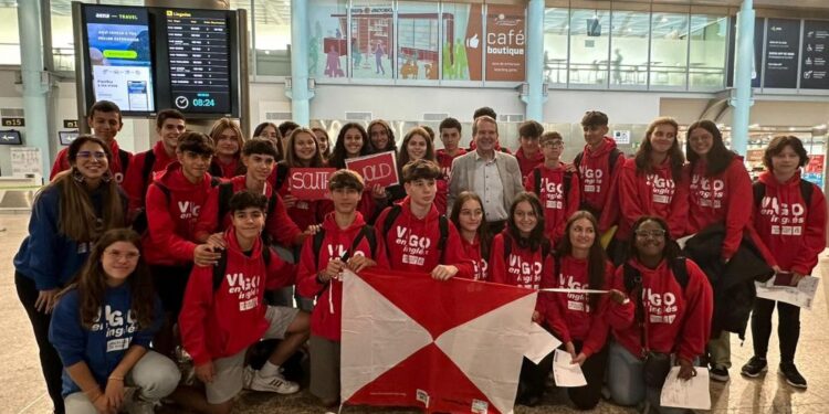Parte de Peinador la primera tanda de estudiantes del ‘Vigo en Inglés 2023’