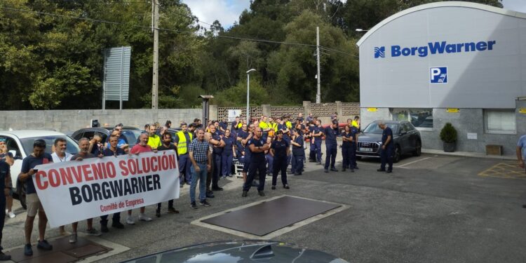La plantilla de BorgWarner Vigo, en huelga indefinida desde el próximo lunes