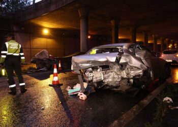 Fallece un conductor vigués en un accidente de tráfico registrado en la VG-20