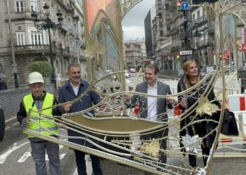 Caballero sugiere que podría retrasarse el encendido de las luces de Navidad