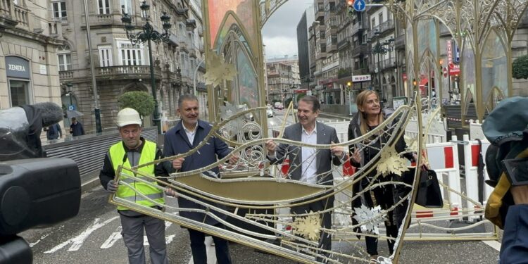 Caballero sugiere que podría retrasarse el encendido de las luces de Navidad