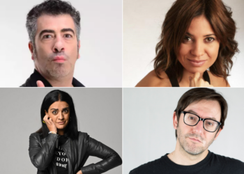 Agustín Jiménez y David Navarro vienen ‘A Rir a Vigo’ con un espectáculo presentado por dos viguesas