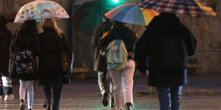 Vigo, en aviso amarillo por lluvias: pueden caer más de 15 litros por metro cuadrado en una hora