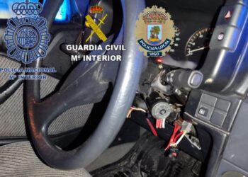 Un operativo conjunto permite detener a dos responsables de 12 robos en locales de Vigo y su área