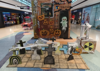 Photocall, talleres terroríficos y pintacaras para celebrar el Samaín en el Travesía de Vigo