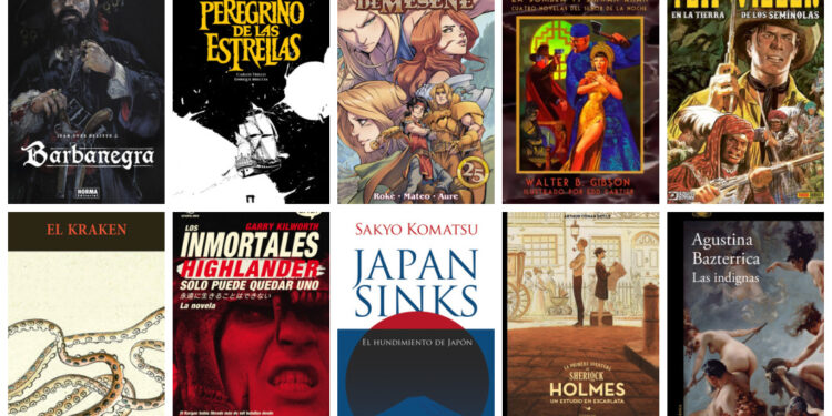 15 novelas y cómics de aventuras publicados en noviembre que no te puedes perder