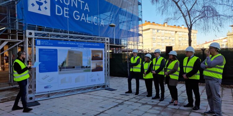 El centro de salud Olimpia Valencia de Vigo abrirá a finales de 2024 tras 14,8 millones de inversión