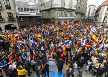 Miles de personas claman en Galicia contra la amnistía: «No lo vamos a permitir»
