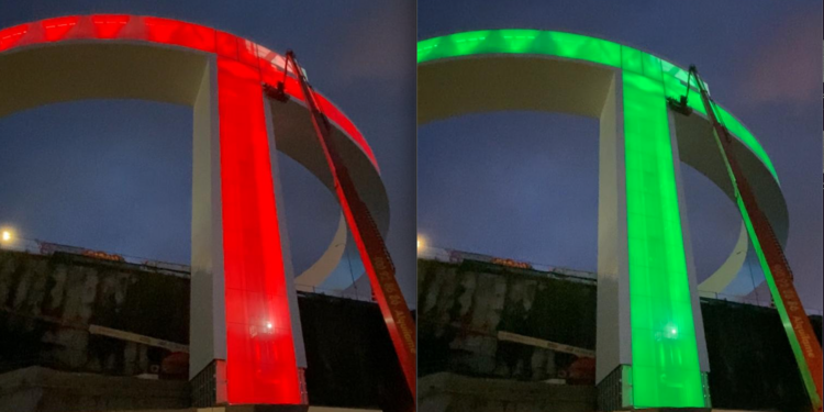 El Halo muestra su camaleónica paleta de colores