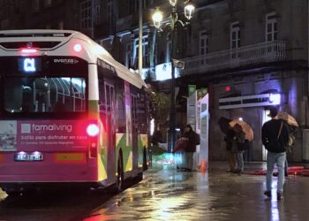 Parada sin marquesina