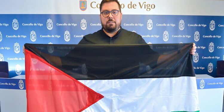 El BNG propone que se ice la bandera de Palestina en el ayuntamiento de Vigo