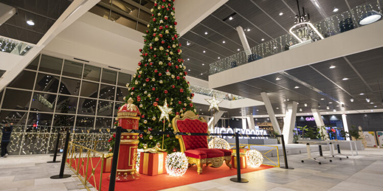 Vialia Vigo encenderá su alumbrado navideño el primero de los siete domingos que abrirá hasta enero