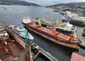 Metalships toma impulso con cuatro grandes buques en reparación y un quinto para construir