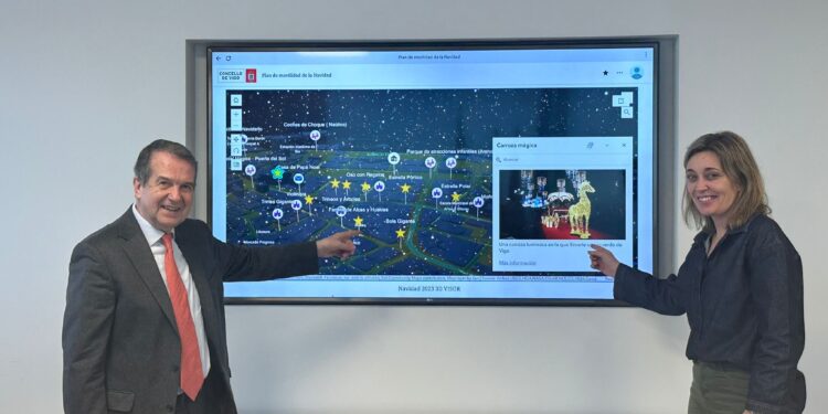 Vigo diseña un plan de tráfico para el encendido de la Navidad y otro para los días de mayor afluencia