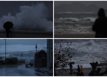 Alerta total en la costa… otra vez: la borrasca Domingos recoge el testigo de Ciarán