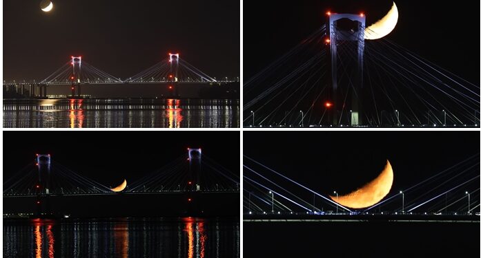 El puente que mece la Luna anuncia cambios: así llegará a Vigo el frío y el sol tras el diluvio
