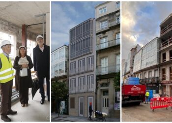 El Consorcio Casco Vello enfila su anhelada reforma en Elduayen 31: así serán las seis viviendas (dos dúplex)