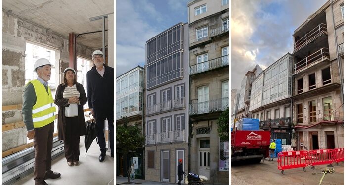 El Consorcio Casco Vello enfila su anhelada reforma en Elduayen 31: así serán las seis viviendas (dos dúplex)