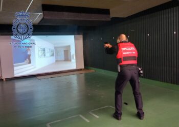 Una galería de tiro virtual entrenará en Vigo a agentes de diferentes cuerpos policiales