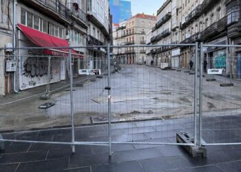 Vigo prohibirá acometer obras en el centro durante dos meses y en el resto del casco urbano durante 23 días