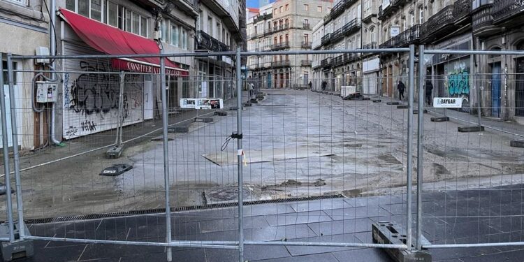 Vigo prohibirá acometer obras en el centro durante dos meses y en el resto del casco urbano durante 23 días