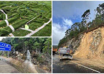 ‘Domingos’ azota Vigo: fachada de hospital desprendida, aeropuerto inoperativo y actividades canceladas