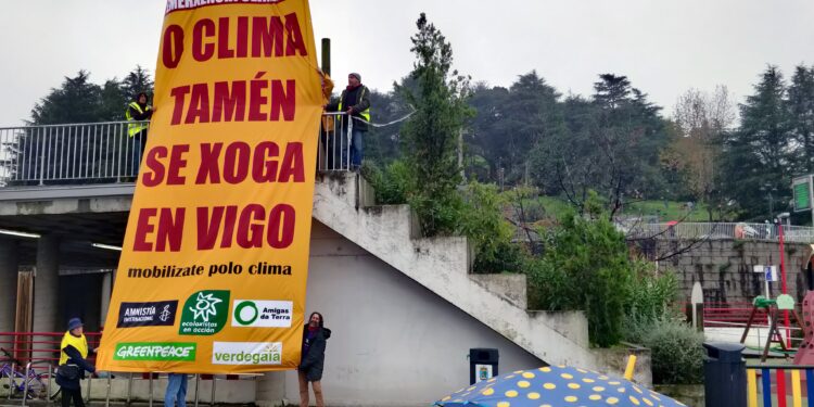 Organizaciones ecologistas piden al alcalde de Vigo un plan municipal y una asamblea ciudadana por el clima
