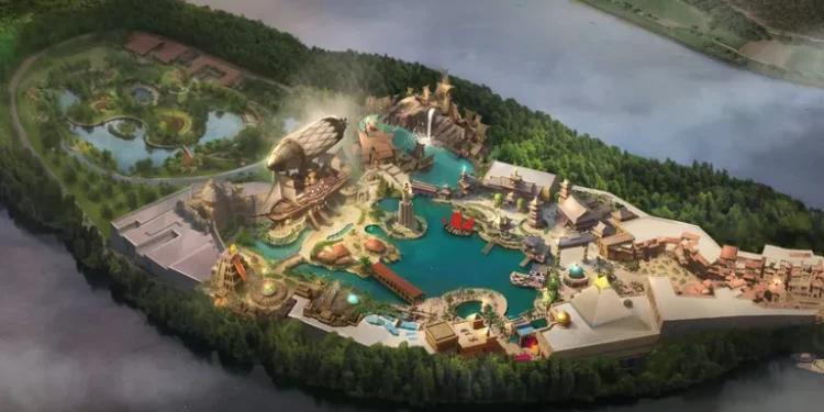 Proyectan un parque de atracciones en una isla del río Miño, entre Tomiño y Vilanova de Cerveira