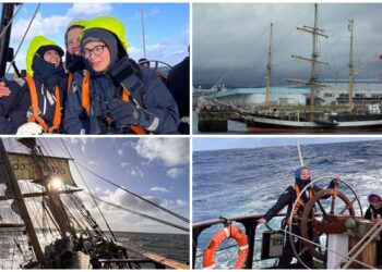 Vuelta al mundo desde Vigo tras superar la galerna: «Sé abierto y prepárate para todo»