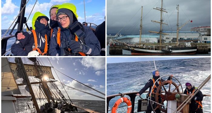 Vuelta al mundo desde Vigo tras superar la galerna: «Sé abierto y prepárate para todo»