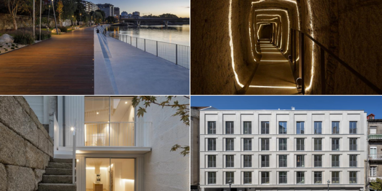 El Colegio de Arquitectos premia el paseo de Bouzas, las galerías de O Castro y dos edificios de Vigo