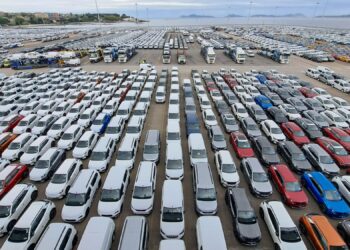 El puerto de Vigo bate su récord histórico en movimiento de vehículos