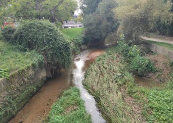 Augas de Galicia localiza cuatro puntos de vertidos residuales hacia el Lagares, que ya han sido eliminados