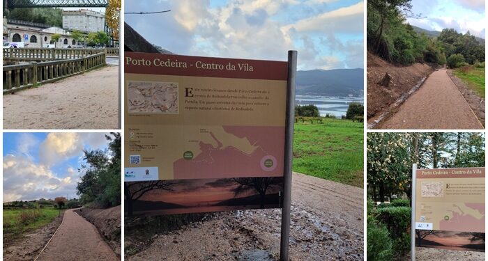 Redondela recupera o camiño de Porto Cedeira ata o centro da vila e pon en valor o patrimonio do seu litoral