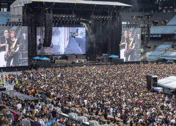 Caballero deja en el aire la celebración de un gran concierto en Balaídos en 2024: “Ya hablaremos de eso”