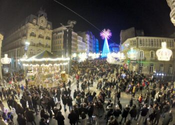 Agentes de policía alertan del «riesgo» para los visitantes de la Navidad de Vigo por falta de efectivos