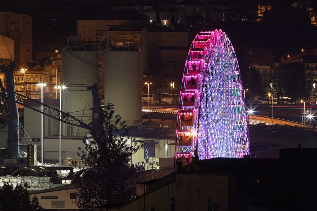 La imagen más espectacular e icónica de la Navidad de Vigo: desde la megaestrella a la noria