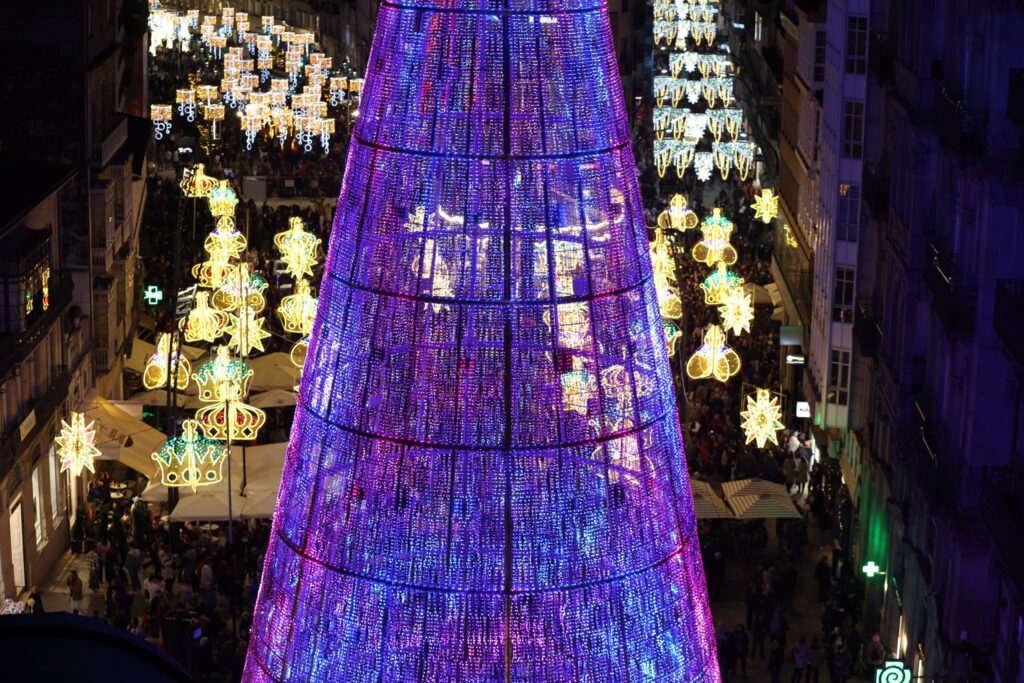 La imagen más espectacular e icónica de la Navidad de Vigo: desde la megaestrella a la noria