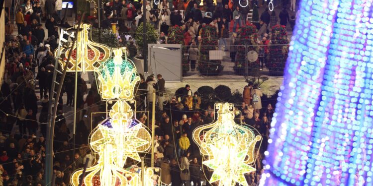 La imagen más espectacular e icónica de la Navidad de Vigo: desde la megaestrella a la noria