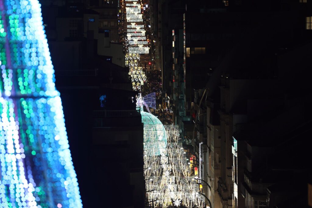 La imagen más espectacular e icónica de la Navidad de Vigo: desde la megaestrella a la noria