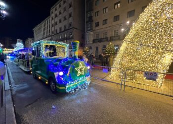 La imagen más espectacular e icónica de la Navidad de Vigo: desde la megaestrella a la noria