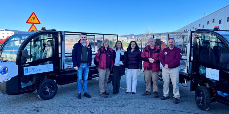 La Xunta invierte más de 115.000 euros en dos vehículos eléctricos para realizar labores de conservación en Cíes y Ons